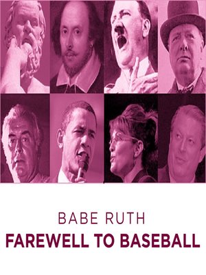 cover image of Babe Ruth Farewell to Baseball
